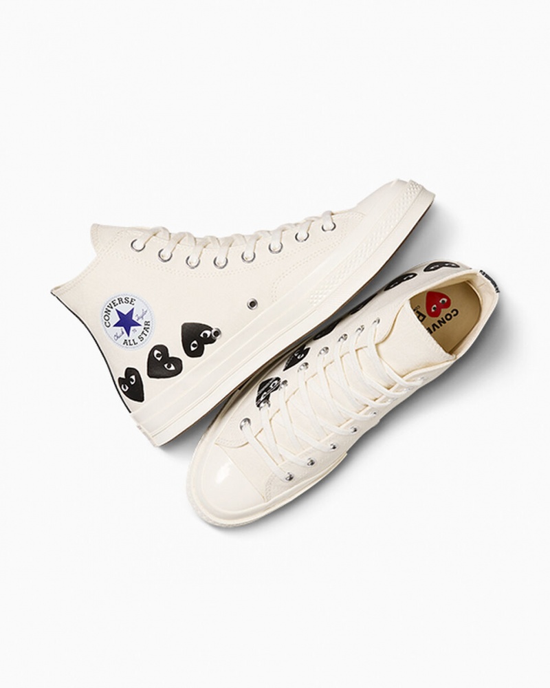 Fashion converse multi heart cdg